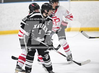 Thumbnail 2 in Xavier @ Fairfield Prep (SCC D1 Semifinal) photogallery.