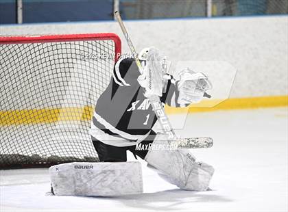 Thumbnail 1 in Xavier @ Fairfield Prep (SCC D1 Semifinal) photogallery.