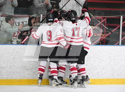 Thumbnail 2 in Xavier @ Fairfield Prep (SCC D1 Semifinal) photogallery.