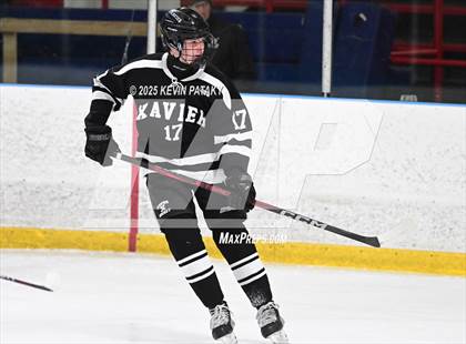 Thumbnail 1 in Xavier @ Fairfield Prep (SCC D1 Semifinal) photogallery.