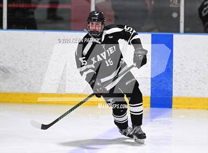 Thumbnail 3 in Xavier @ Fairfield Prep (SCC D1 Semifinal) photogallery.