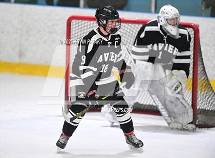Thumbnail 2 in Xavier @ Fairfield Prep (SCC D1 Semifinal) photogallery.