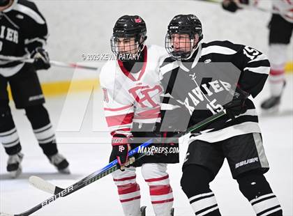 Thumbnail 2 in Xavier @ Fairfield Prep (SCC D1 Semifinal) photogallery.