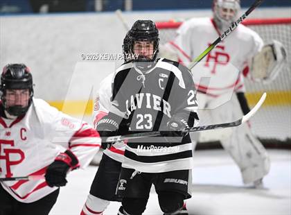 Thumbnail 1 in Xavier @ Fairfield Prep (SCC D1 Semifinal) photogallery.