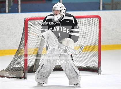 Thumbnail 3 in Xavier @ Fairfield Prep (SCC D1 Semifinal) photogallery.