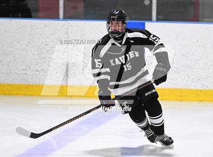 Thumbnail 2 in Xavier @ Fairfield Prep (SCC D1 Semifinal) photogallery.