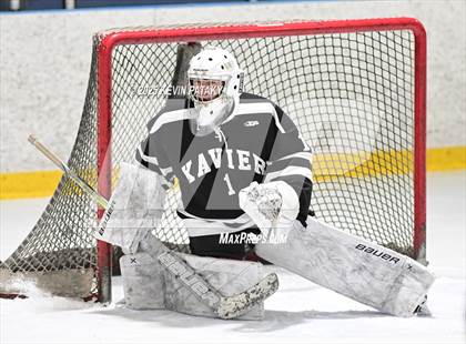 Thumbnail 1 in Xavier @ Fairfield Prep (SCC D1 Semifinal) photogallery.