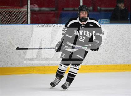 Thumbnail 3 in Xavier @ Fairfield Prep (SCC D1 Semifinal) photogallery.