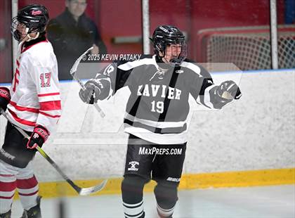 Thumbnail 1 in Xavier @ Fairfield Prep (SCC D1 Semifinal) photogallery.