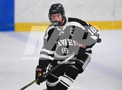 Thumbnail 1 in Xavier @ Fairfield Prep (SCC D1 Semifinal) photogallery.