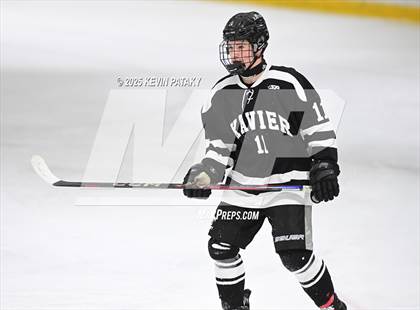Thumbnail 2 in Xavier @ Fairfield Prep (SCC D1 Semifinal) photogallery.