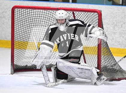 Thumbnail 3 in Xavier @ Fairfield Prep (SCC D1 Semifinal) photogallery.