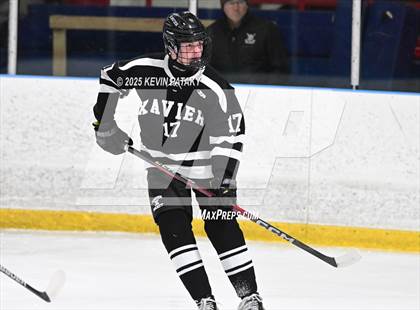 Thumbnail 3 in Xavier @ Fairfield Prep (SCC D1 Semifinal) photogallery.