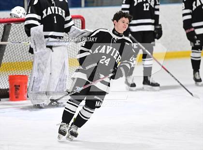 Thumbnail 2 in Xavier @ Fairfield Prep (SCC D1 Semifinal) photogallery.
