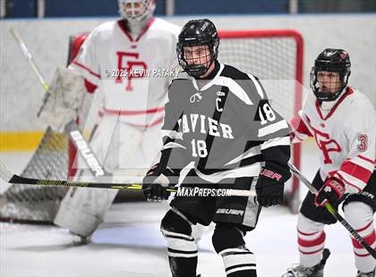 Thumbnail 1 in Xavier @ Fairfield Prep (SCC D1 Semifinal) photogallery.