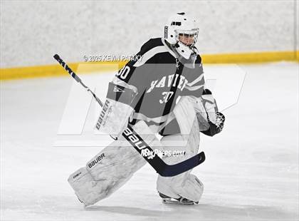 Thumbnail 2 in Xavier @ Fairfield Prep (SCC D1 Semifinal) photogallery.