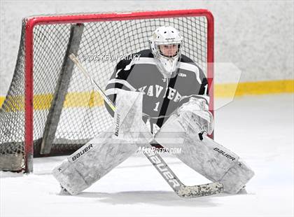 Thumbnail 3 in Xavier @ Fairfield Prep (SCC D1 Semifinal) photogallery.