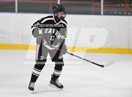 Thumbnail 3 in Xavier @ Fairfield Prep (SCC D1 Semifinal) photogallery.