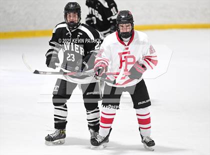 Thumbnail 3 in Xavier @ Fairfield Prep (SCC D1 Semifinal) photogallery.