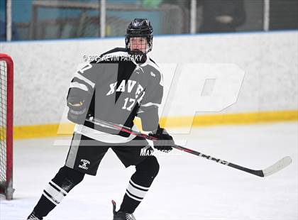 Thumbnail 2 in Xavier @ Fairfield Prep (SCC D1 Semifinal) photogallery.