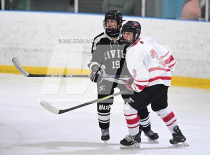 Thumbnail 3 in Xavier @ Fairfield Prep (SCC D1 Semifinal) photogallery.