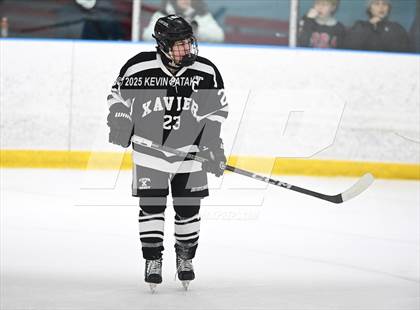 Thumbnail 3 in Xavier @ Fairfield Prep (SCC D1 Semifinal) photogallery.