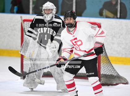 Thumbnail 1 in Xavier @ Fairfield Prep (SCC D1 Semifinal) photogallery.