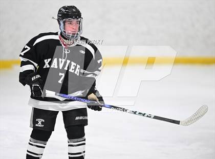 Thumbnail 3 in Xavier @ Fairfield Prep (SCC D1 Semifinal) photogallery.
