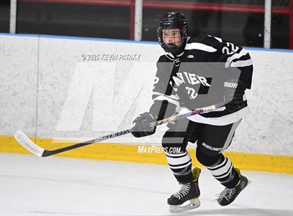 Thumbnail 2 in Xavier @ Fairfield Prep (SCC D1 Semifinal) photogallery.