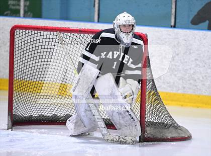 Thumbnail 1 in Xavier @ Fairfield Prep (SCC D1 Semifinal) photogallery.