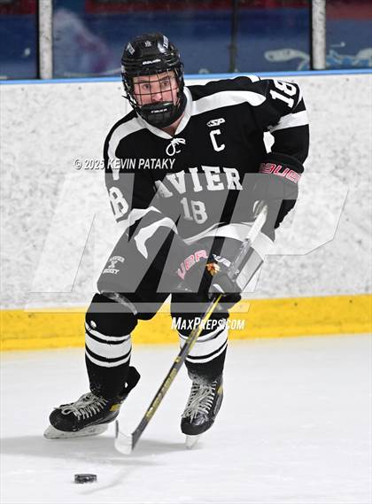Thumbnail 2 in Xavier @ Fairfield Prep (SCC D1 Semifinal) photogallery.