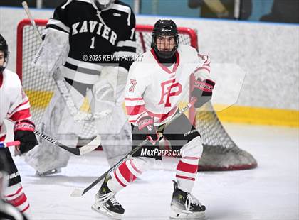 Thumbnail 1 in Xavier @ Fairfield Prep (SCC D1 Semifinal) photogallery.