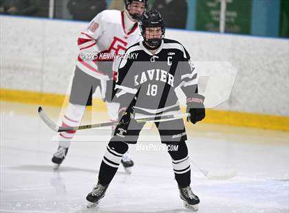 Thumbnail 1 in Xavier @ Fairfield Prep (SCC D1 Semifinal) photogallery.