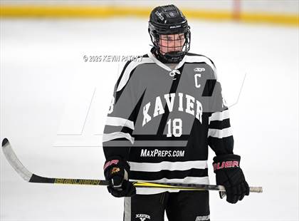 Thumbnail 2 in Xavier @ Fairfield Prep (SCC D1 Semifinal) photogallery.