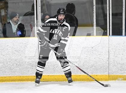 Thumbnail 3 in Xavier @ Fairfield Prep (SCC D1 Semifinal) photogallery.