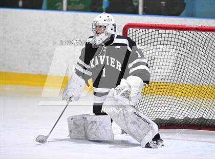 Thumbnail 2 in Xavier @ Fairfield Prep (SCC D1 Semifinal) photogallery.