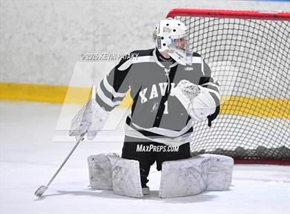 Thumbnail 3 in Xavier @ Fairfield Prep (SCC D1 Semifinal) photogallery.