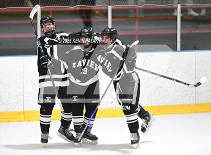 Thumbnail 3 in Xavier @ Fairfield Prep (SCC D1 Semifinal) photogallery.