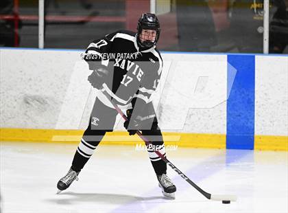 Thumbnail 3 in Xavier @ Fairfield Prep (SCC D1 Semifinal) photogallery.
