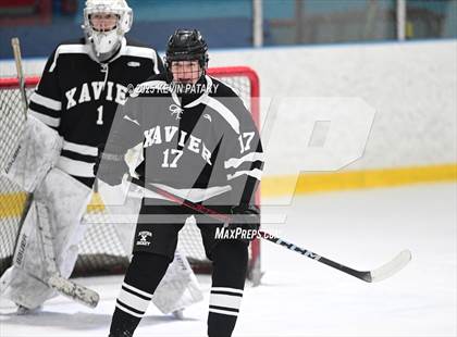 Thumbnail 3 in Xavier @ Fairfield Prep (SCC D1 Semifinal) photogallery.