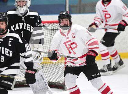 Thumbnail 3 in Xavier @ Fairfield Prep (SCC D1 Semifinal) photogallery.