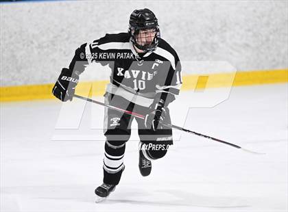Thumbnail 3 in Xavier @ Fairfield Prep (SCC D1 Semifinal) photogallery.