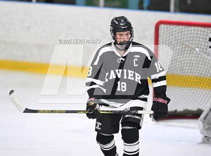 Thumbnail 3 in Xavier @ Fairfield Prep (SCC D1 Semifinal) photogallery.