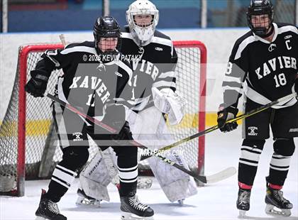 Thumbnail 2 in Xavier @ Fairfield Prep (SCC D1 Semifinal) photogallery.