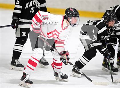 Thumbnail 1 in Xavier @ Fairfield Prep (SCC D1 Semifinal) photogallery.