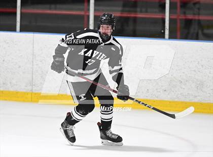 Thumbnail 3 in Xavier @ Fairfield Prep (SCC D1 Semifinal) photogallery.