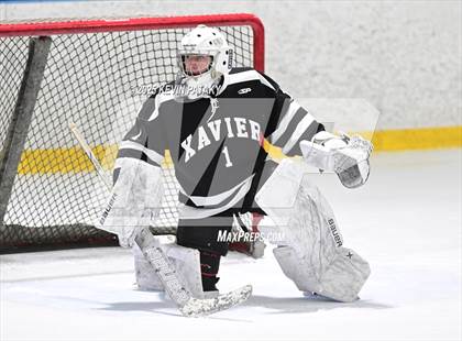 Thumbnail 2 in Xavier @ Fairfield Prep (SCC D1 Semifinal) photogallery.