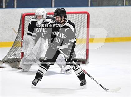 Thumbnail 2 in Xavier @ Fairfield Prep (SCC D1 Semifinal) photogallery.