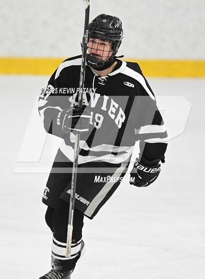 Thumbnail 2 in Xavier @ Fairfield Prep (SCC D1 Semifinal) photogallery.