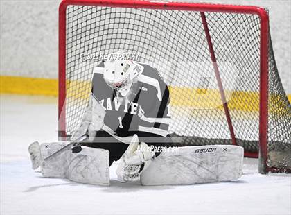Thumbnail 2 in Xavier @ Fairfield Prep (SCC D1 Semifinal) photogallery.